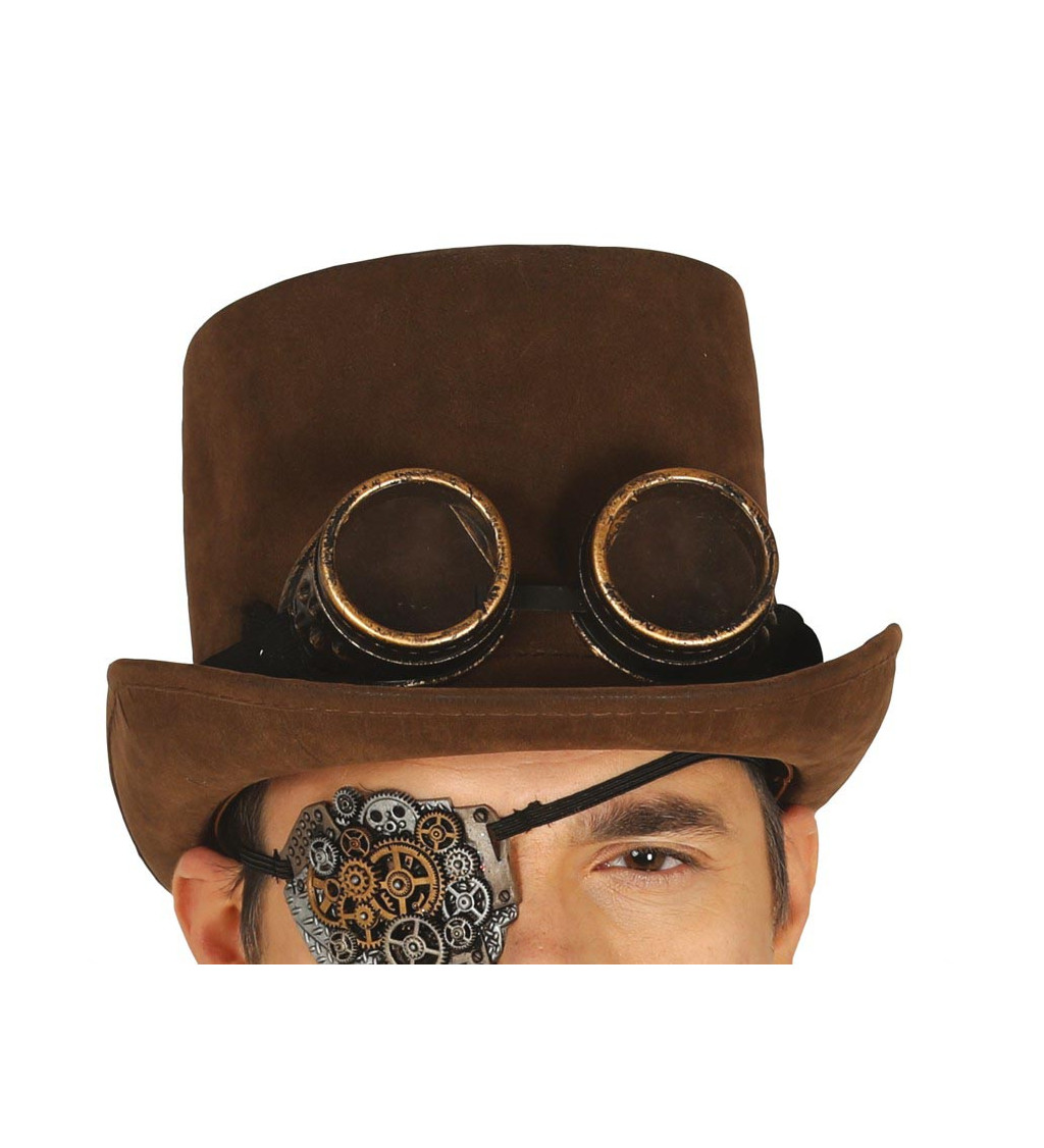 Retro-futuristické brýle – Steampunk