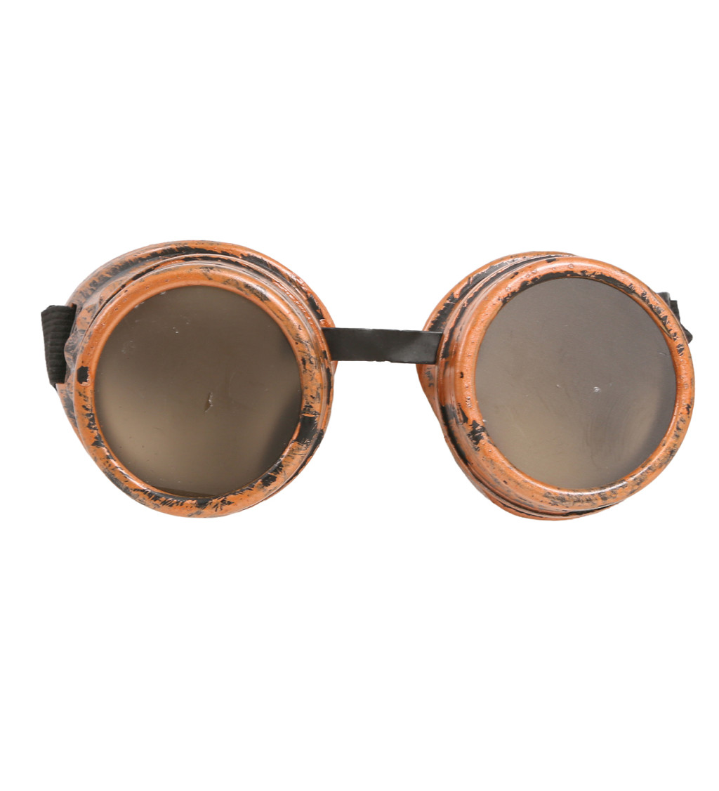 Retro-futuristické brýle – Steampunk