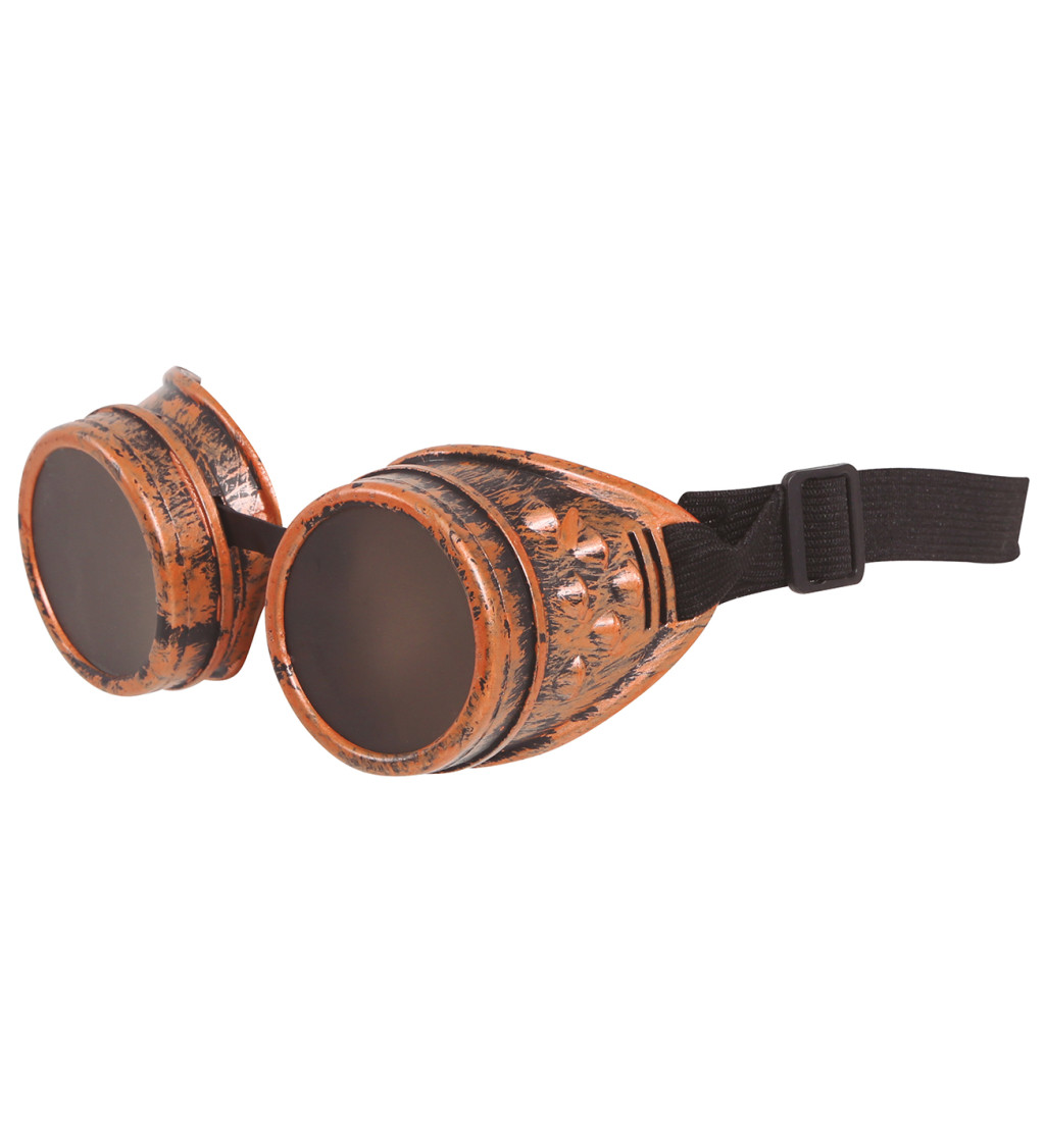 Retro-futuristické brýle – Steampunk