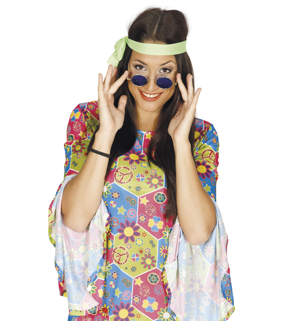 Retro brýle ve stylu hippie