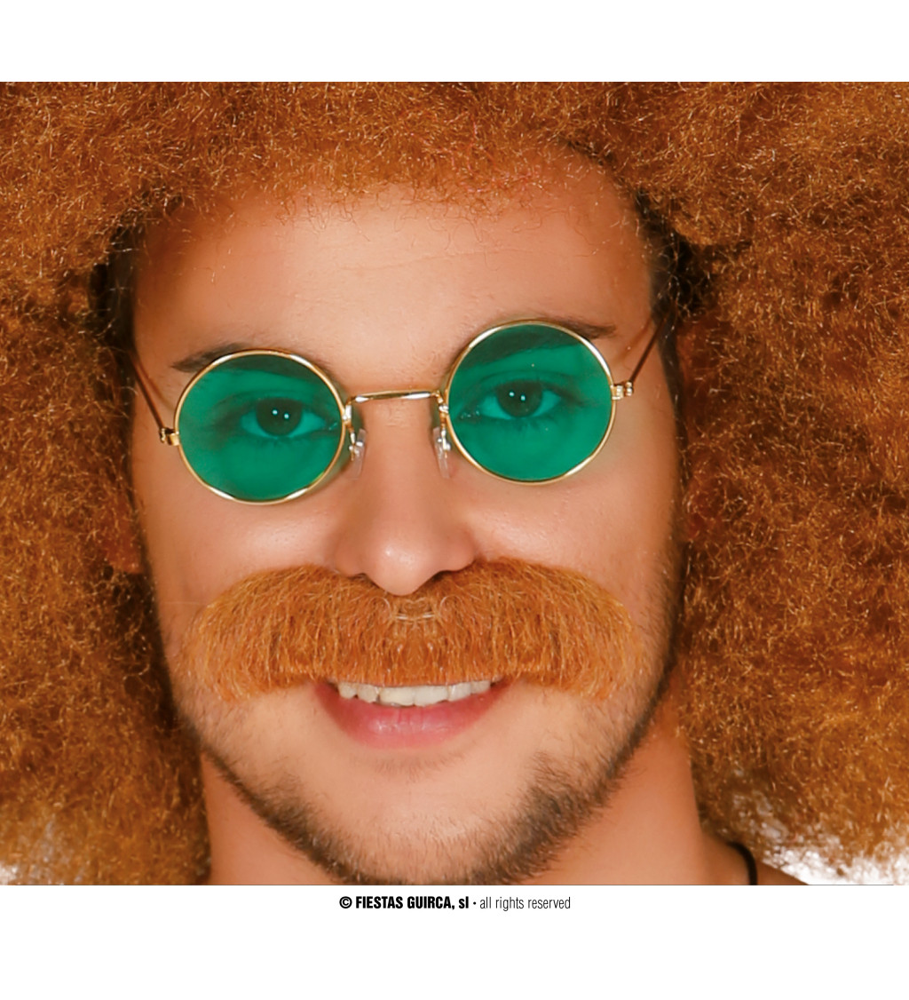 Retro brýle ve stylu hippie