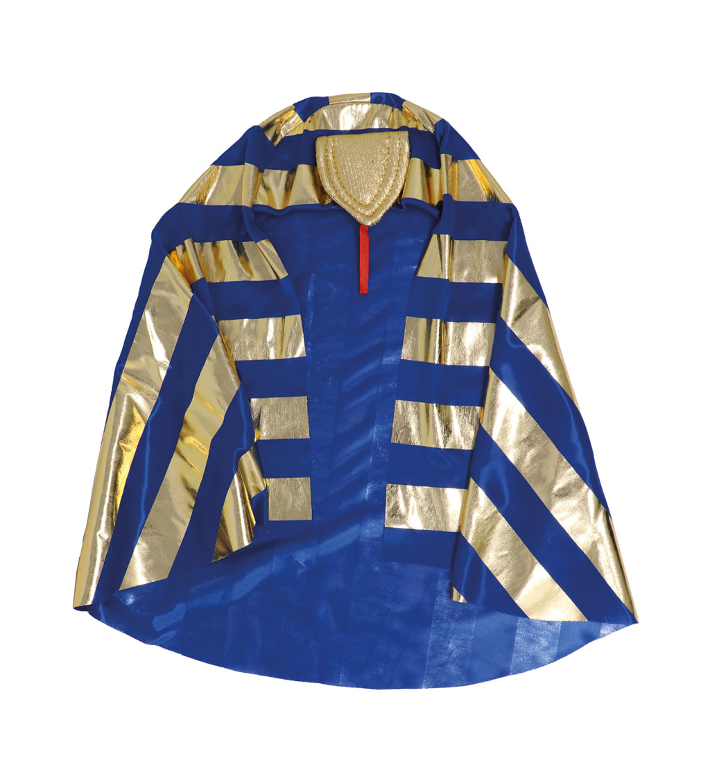 Zlatomodrá faraonská čelenka