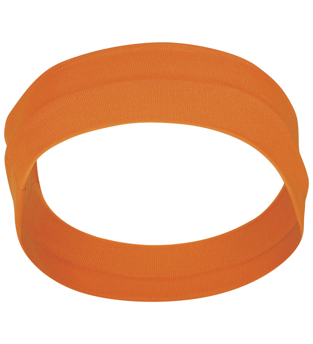 Retro čelenka – neon oranžová