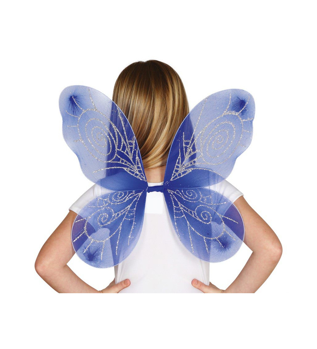 Modrá dětská křídla