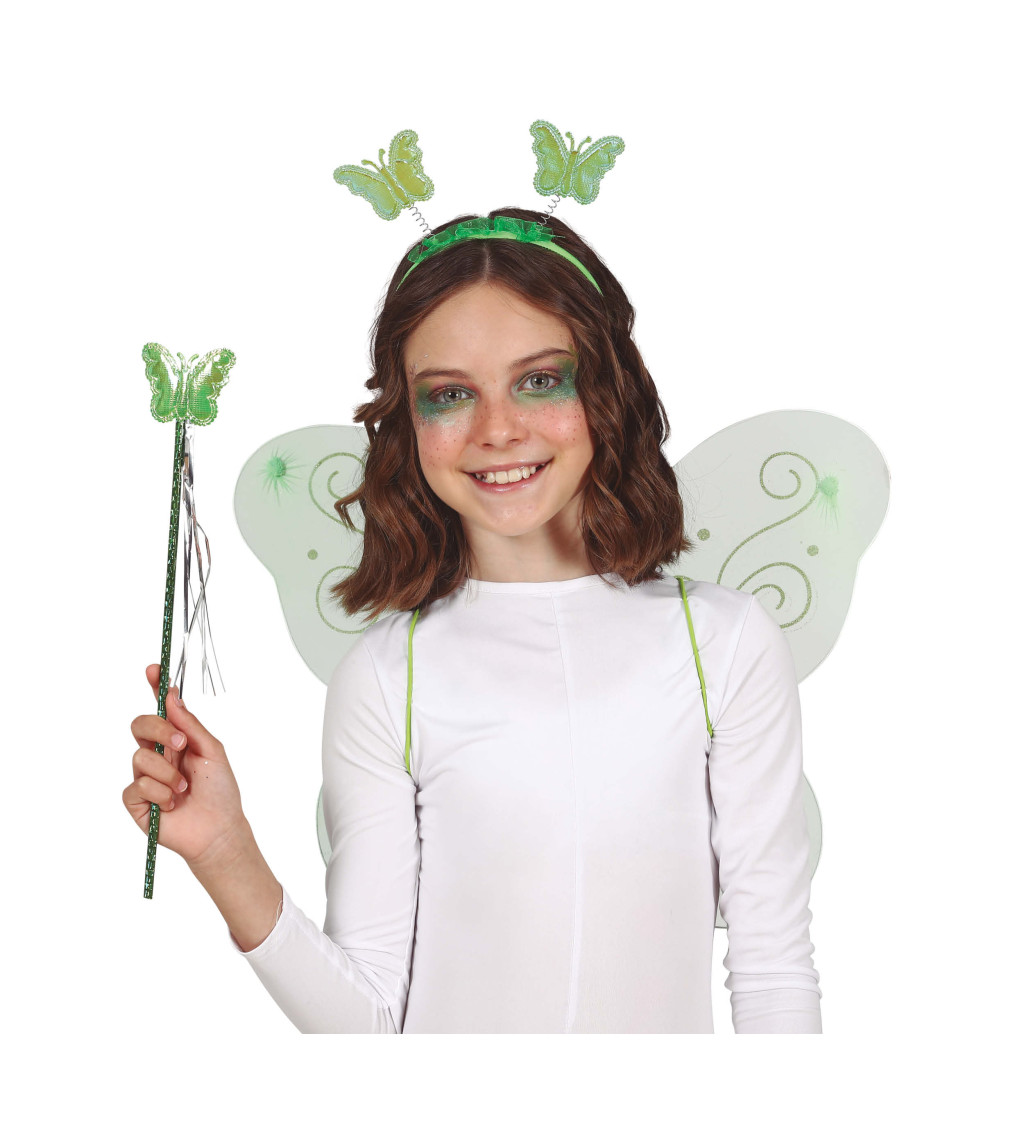 Zelená sada pro karneval – víla