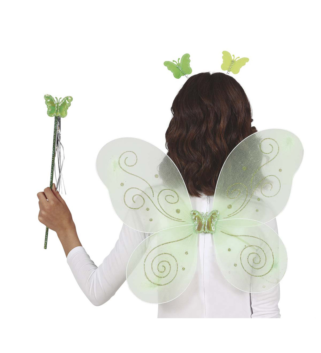 Zelená sada pro karneval – víla