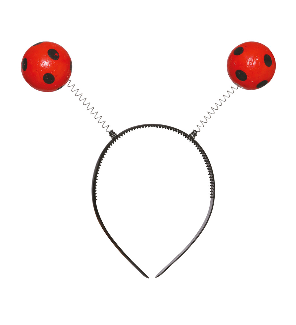 Stylová čelenka s berušími tykadly