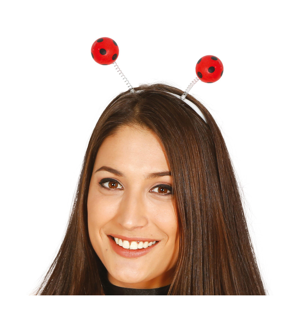 Stylová čelenka s berušími tykadly
