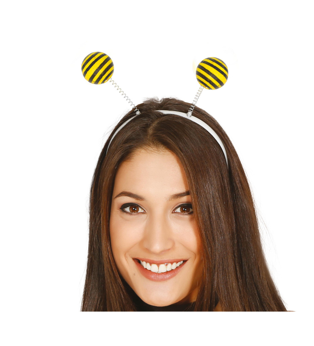 Stylová čelenka s včelími tykadly