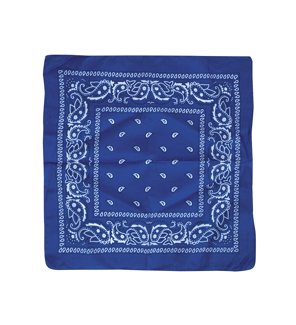 Westernový šátek – modrý