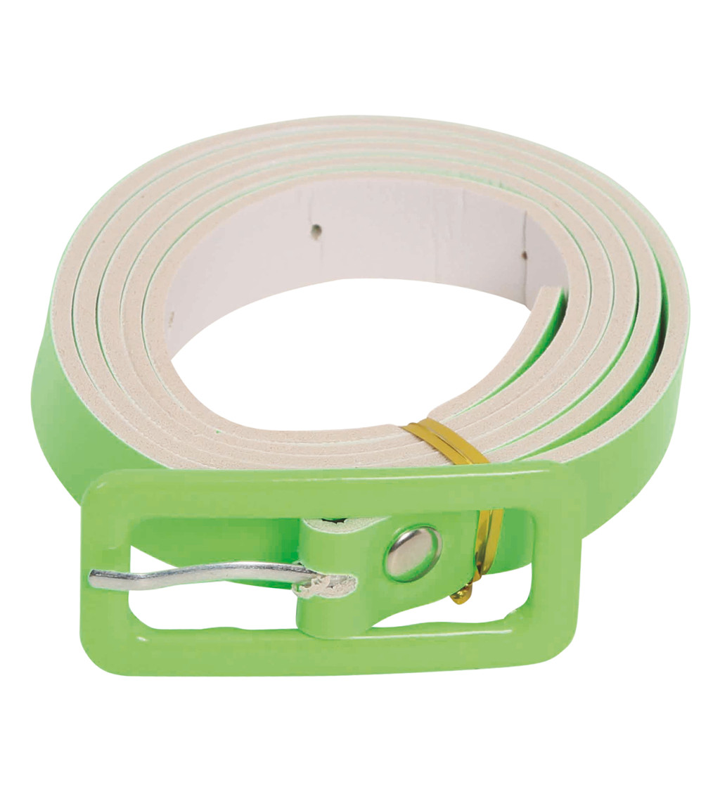 Retro pásek – neonově zelený