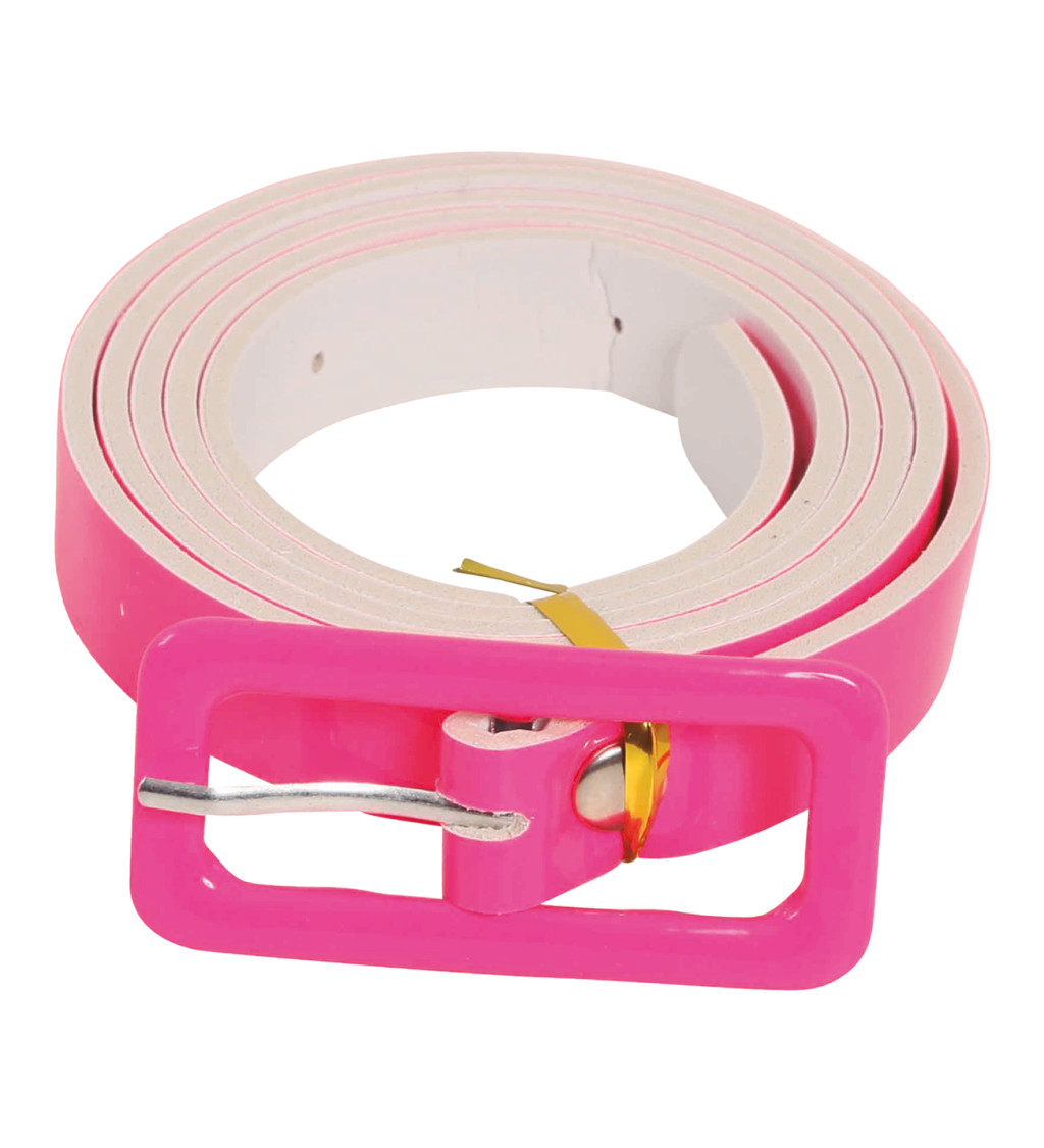 Retro pásek – neonově růžový