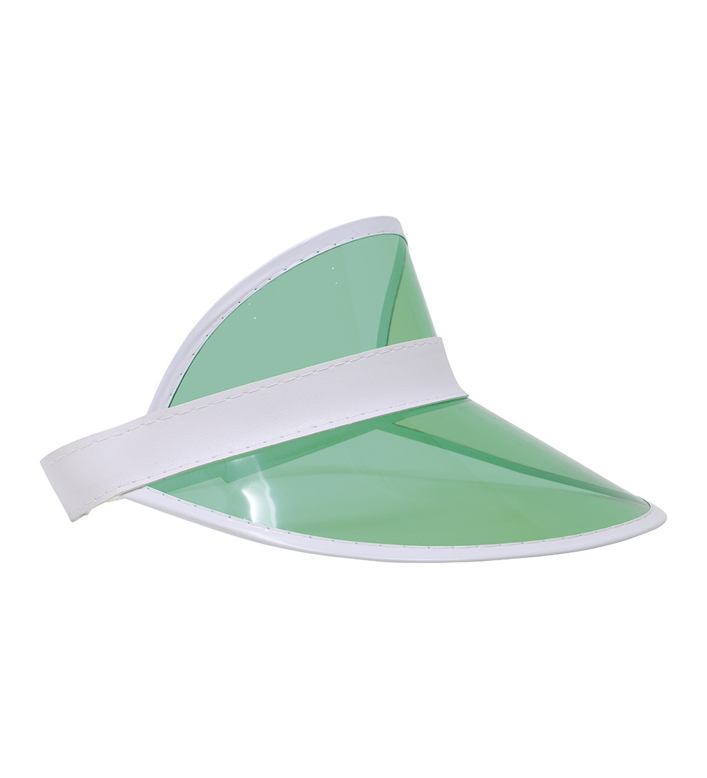 Zelený retro kšilt