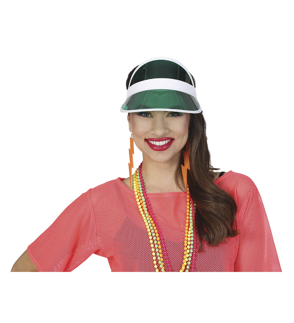 Zelený retro kšilt