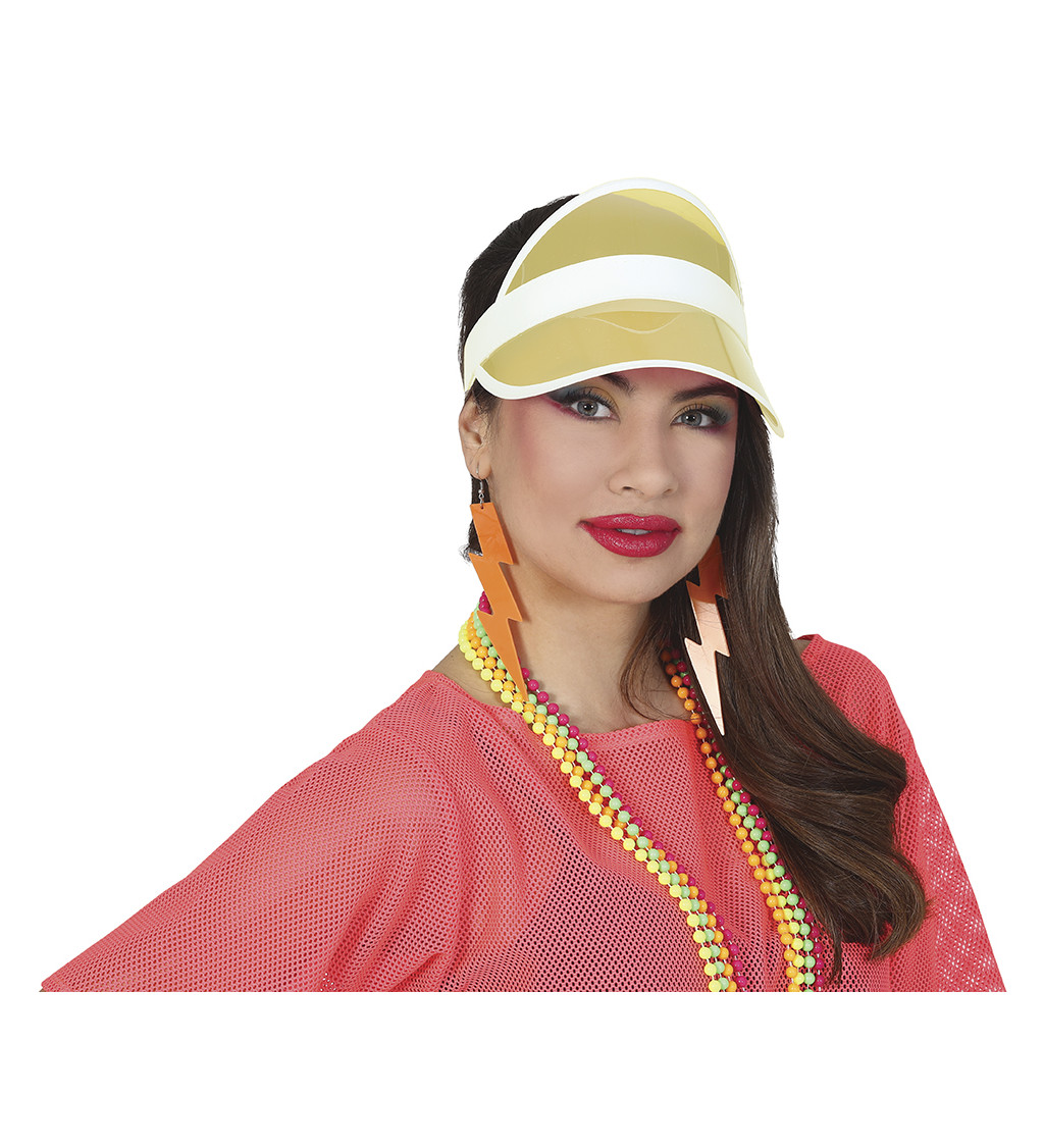 Žlutý retro kšilt