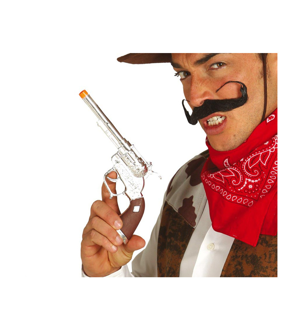 Revolver na karneval – kovbojský styl