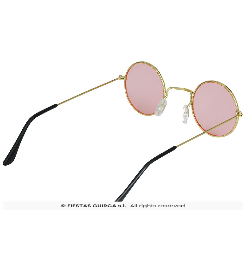 Retro brýle ve stylu hippie