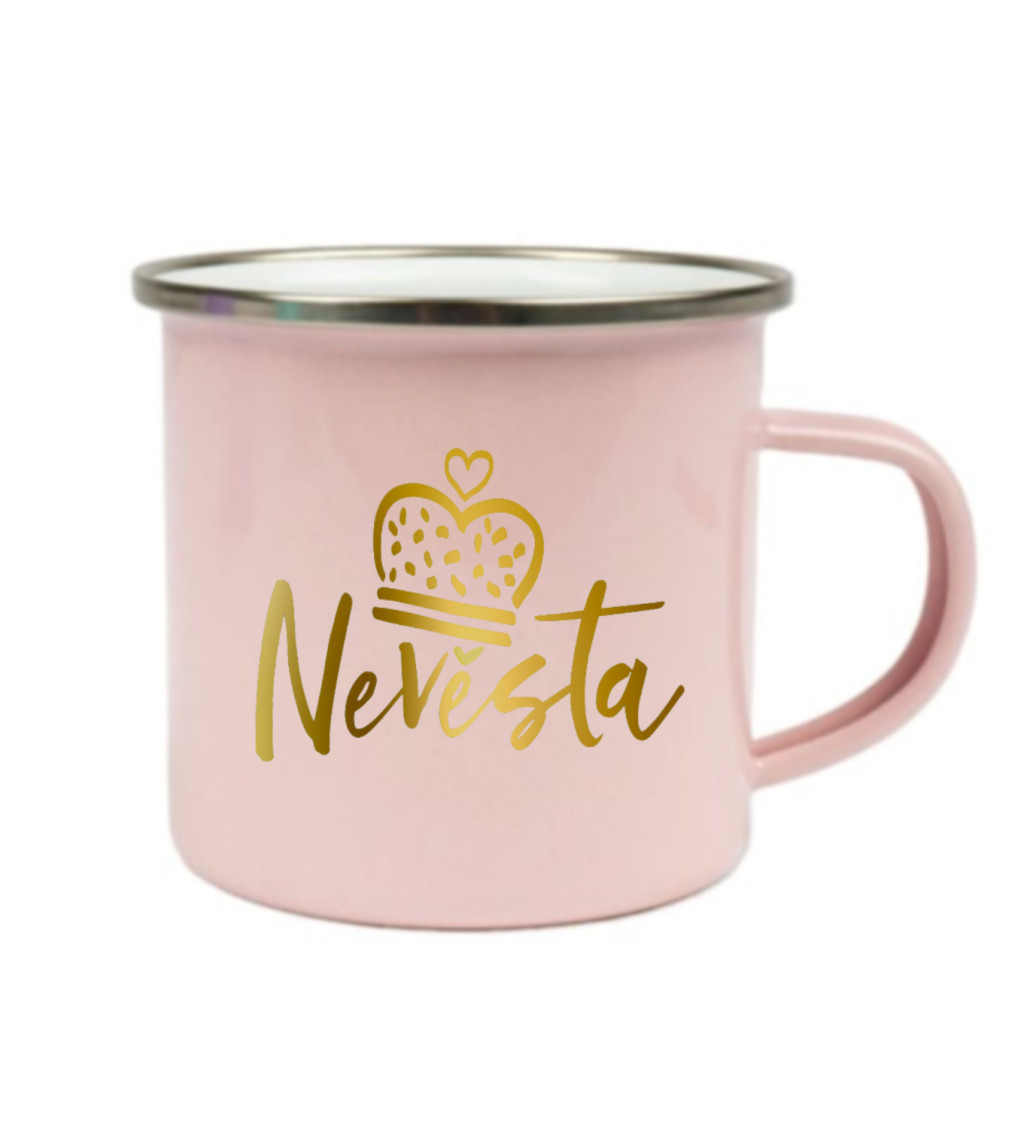 Růžový plecháček – Nevěsta koruna