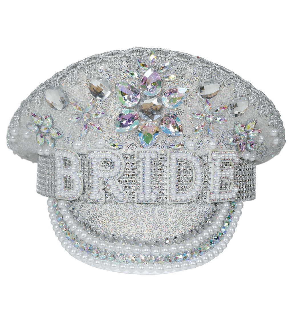Kapitánská čepice pro nevěstu - "Bride"