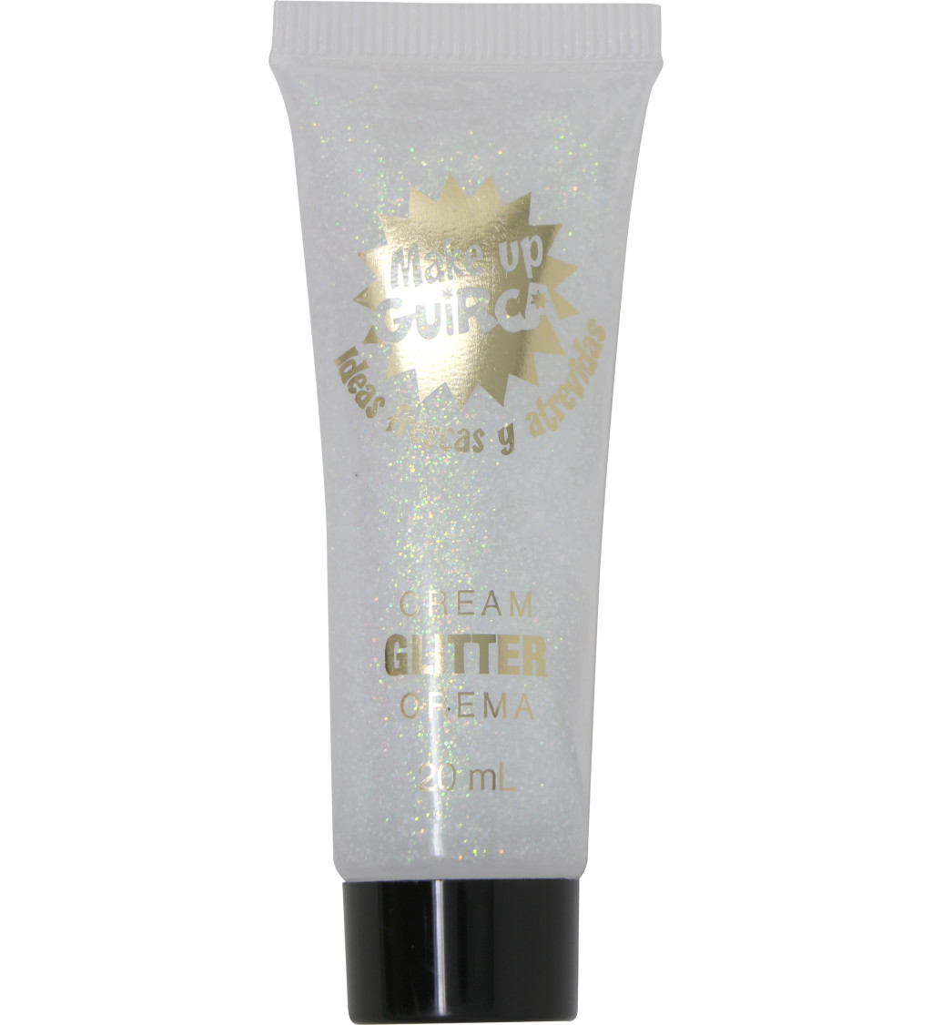 Krémový třpytivý make-up - duhový