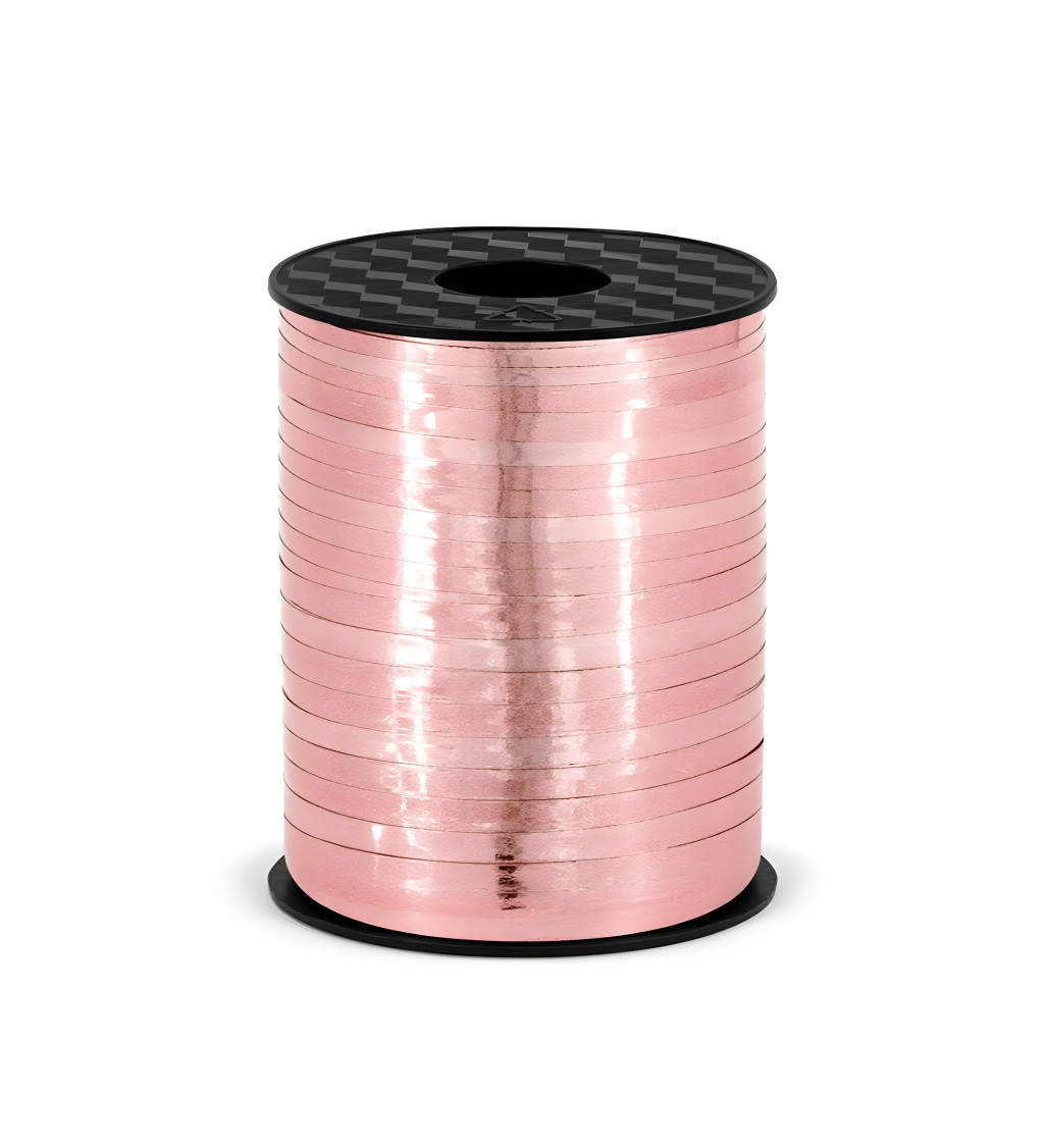 Rosegold stuha na balónky