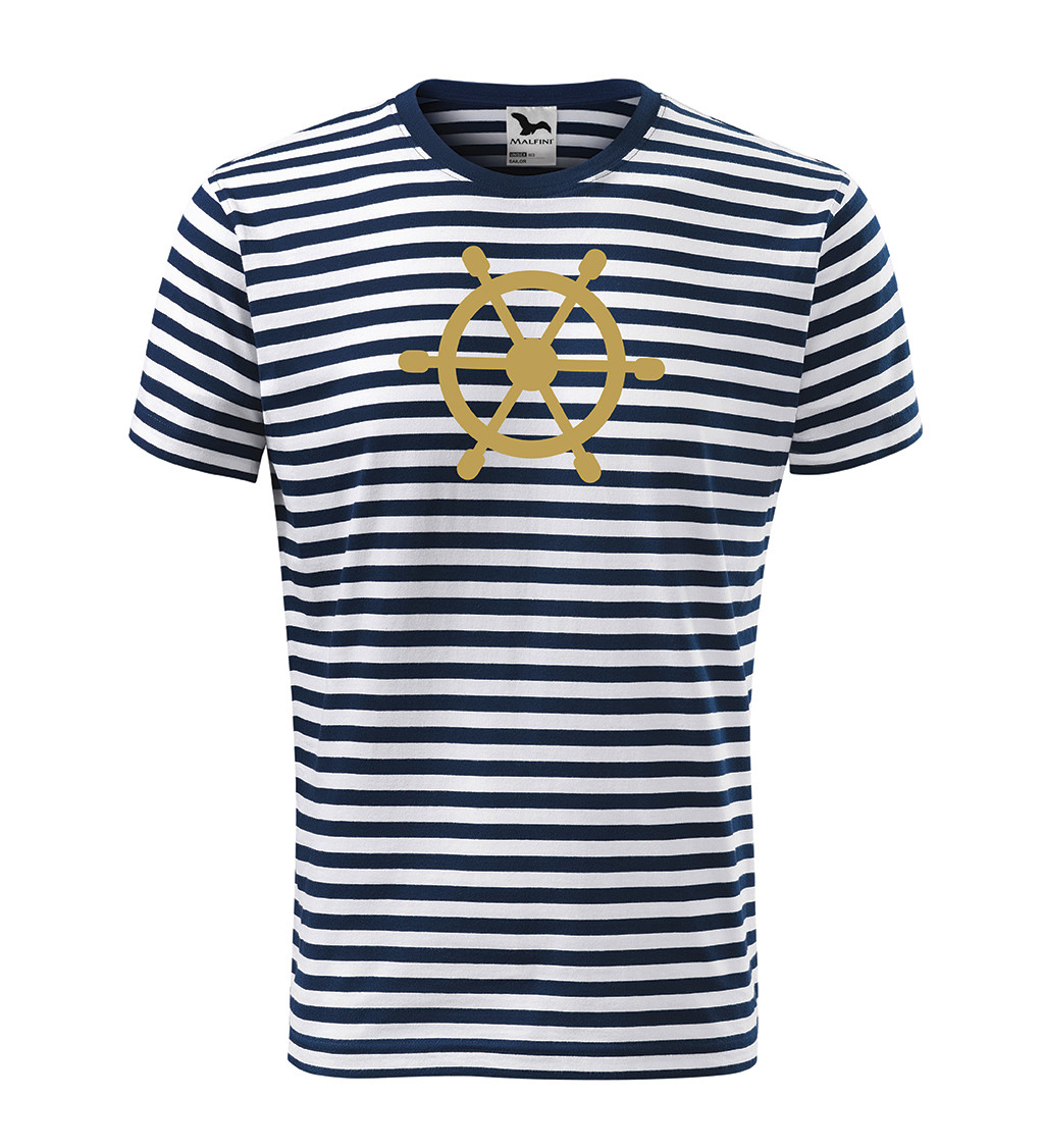 Pánské námořnické tričko – Kormidlo