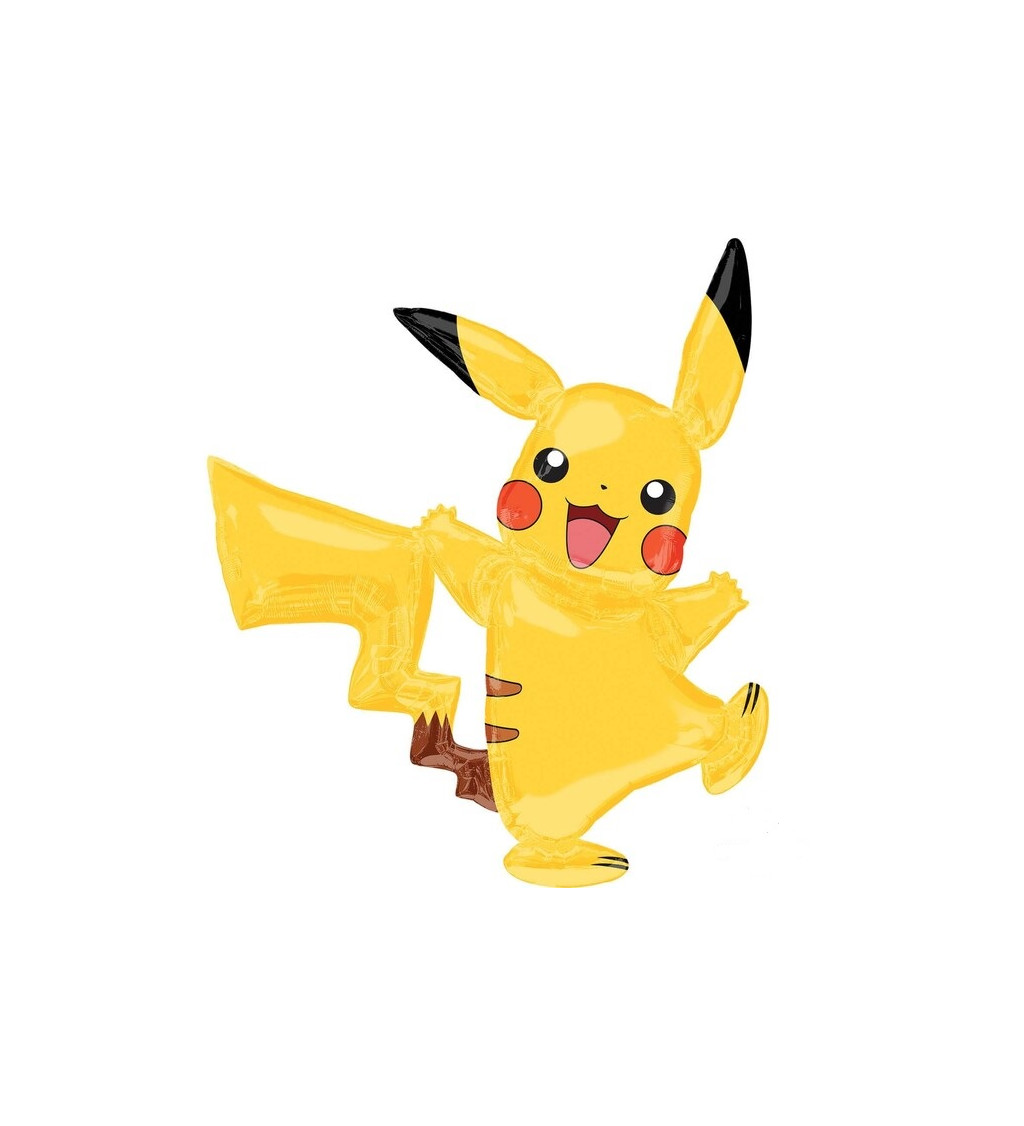 Fóliový chodící balónek - Pikachu