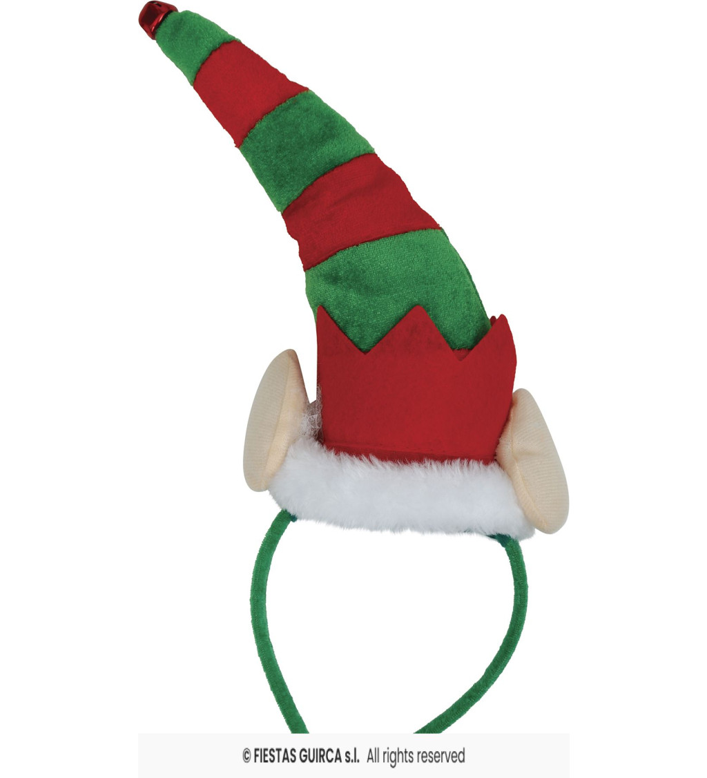 Čelenka s elfí čepicí