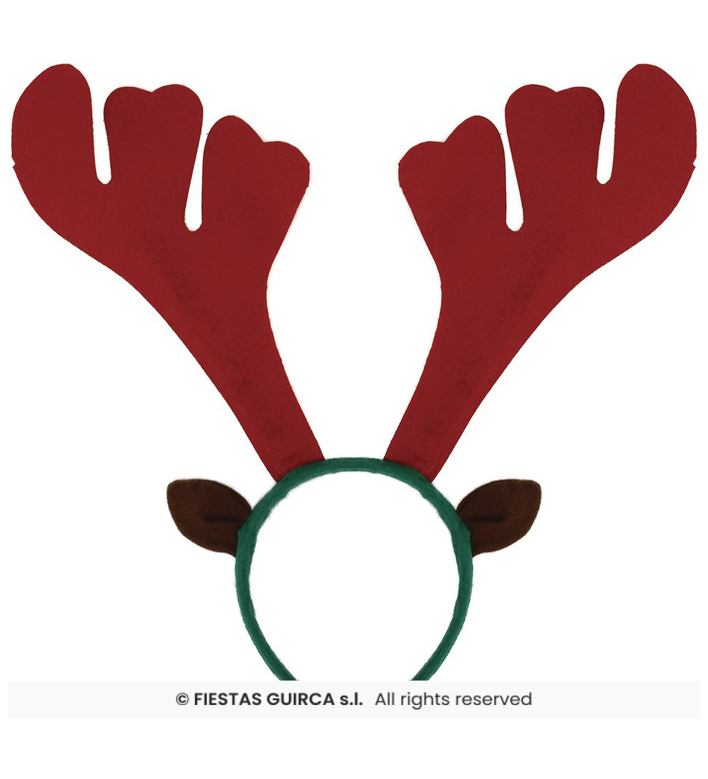 Čelenka se sobími parůžky a rolničkami