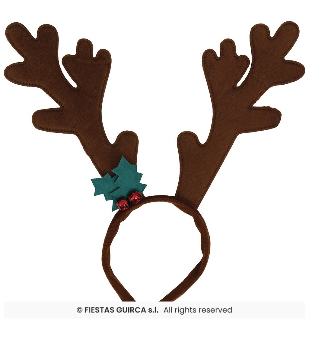 Čelenka se sobími parůžky