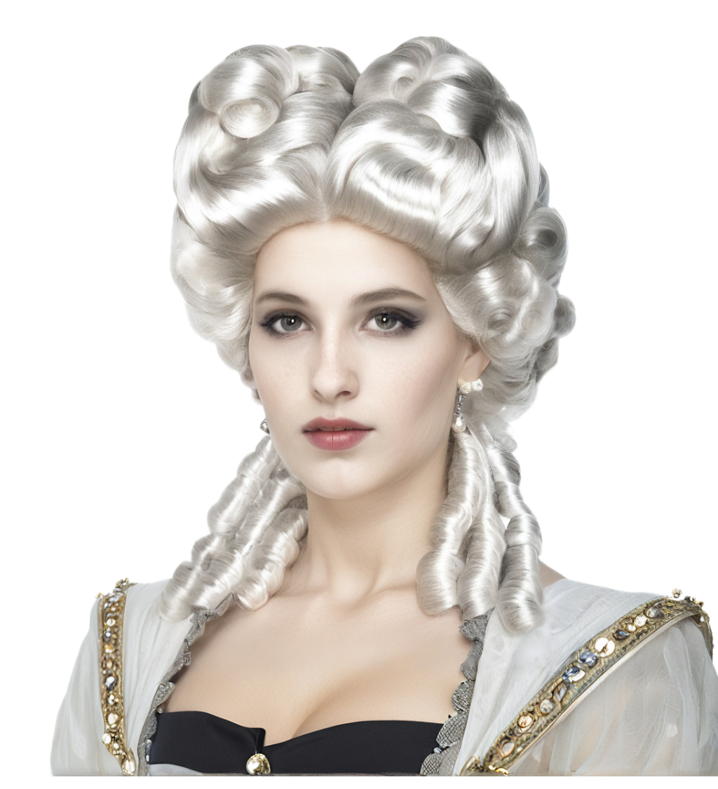 Barokní elegance – paruka pro ženy