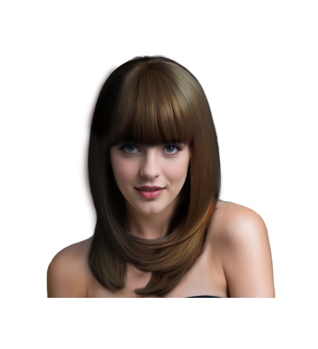 Hnědá Zara – paruka pro ženy