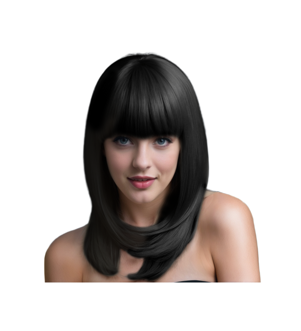 Černá Zara – paruka pro ženy