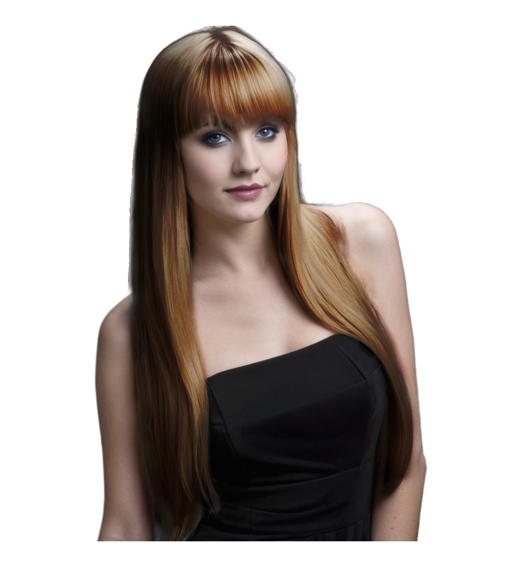 Hnědá Sonja – paruka pro ženy