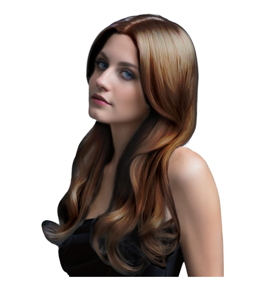 Hnědá Sarah – paruka pro ženy