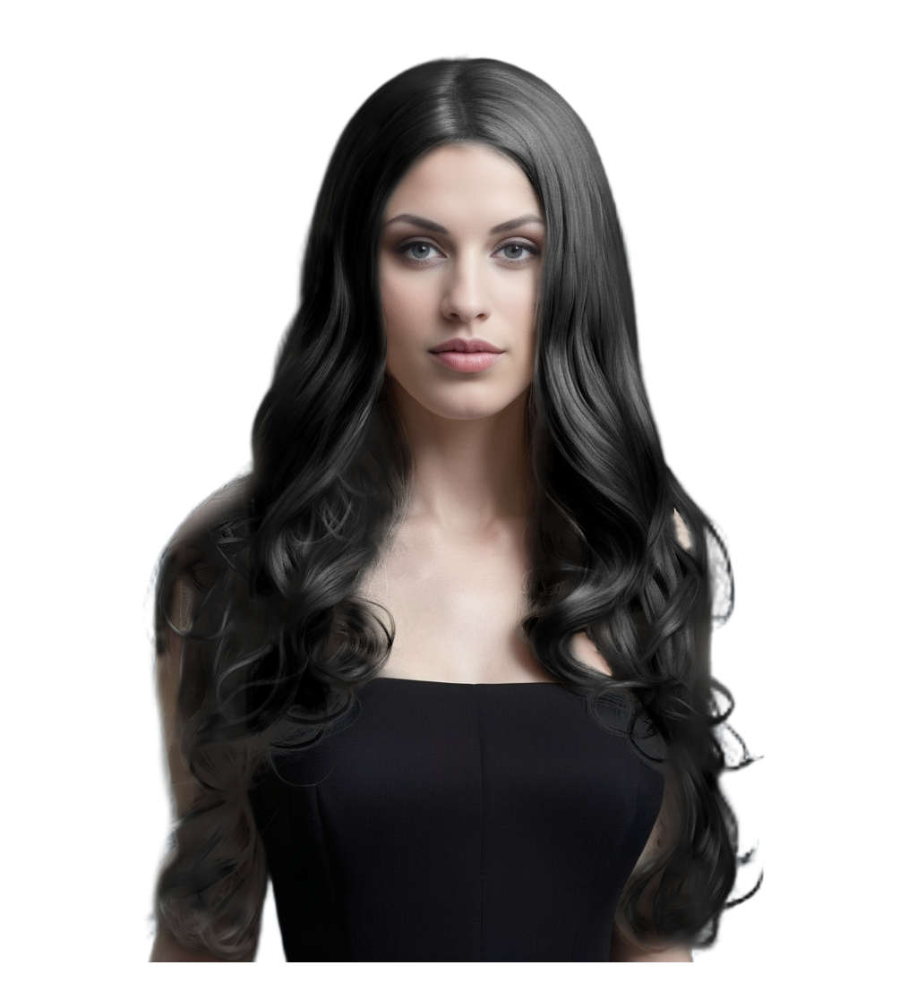 Černá Natali – paruka pro ženy