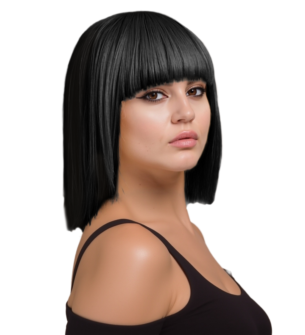 Černá Karine – paruka pro ženy