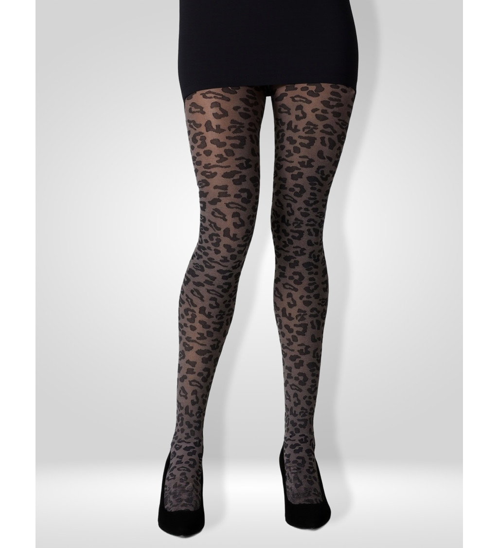 Stylové punčocháče – leopardí motiv