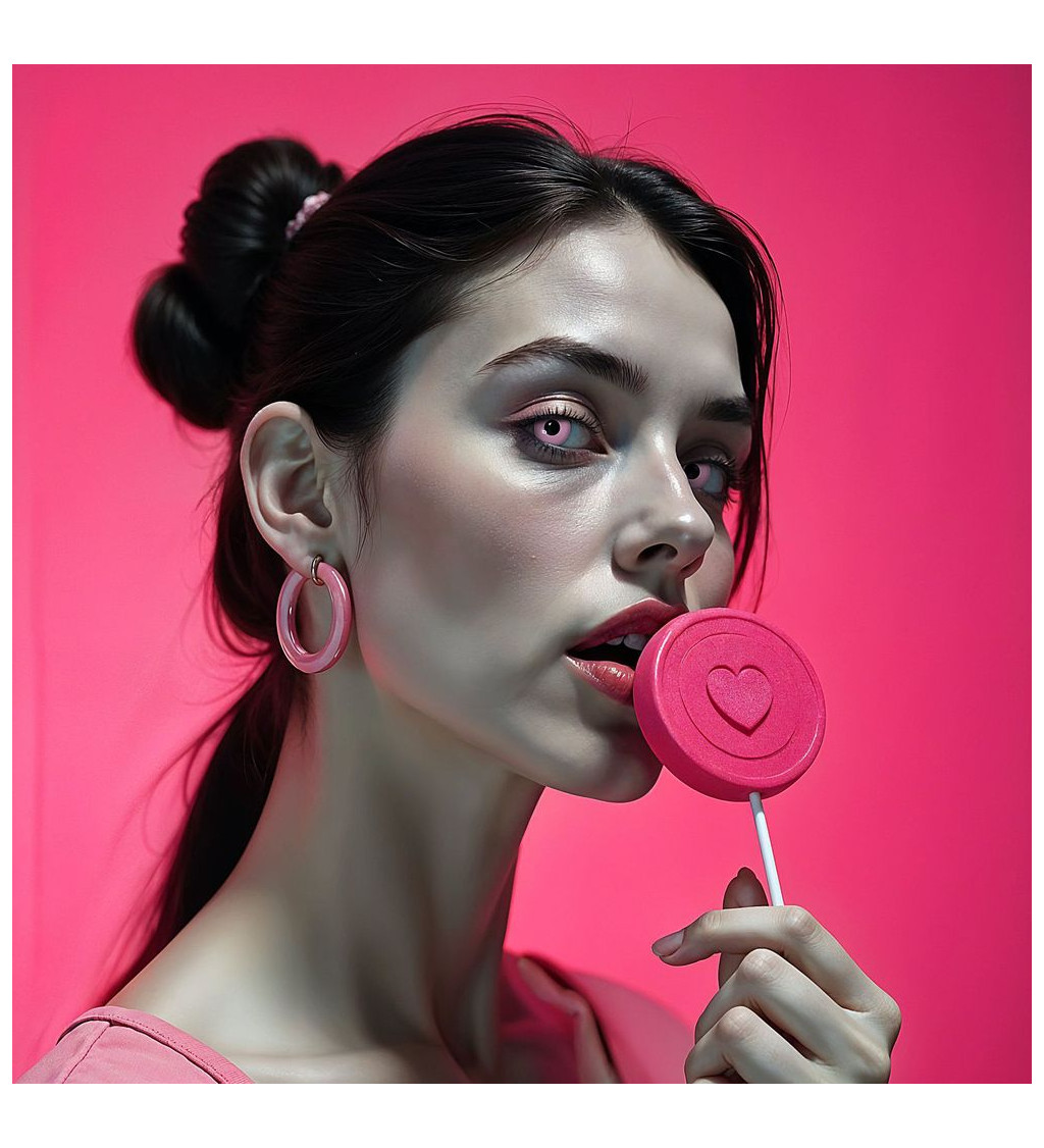 Jednodenní kontaktní čočky Rose Crush