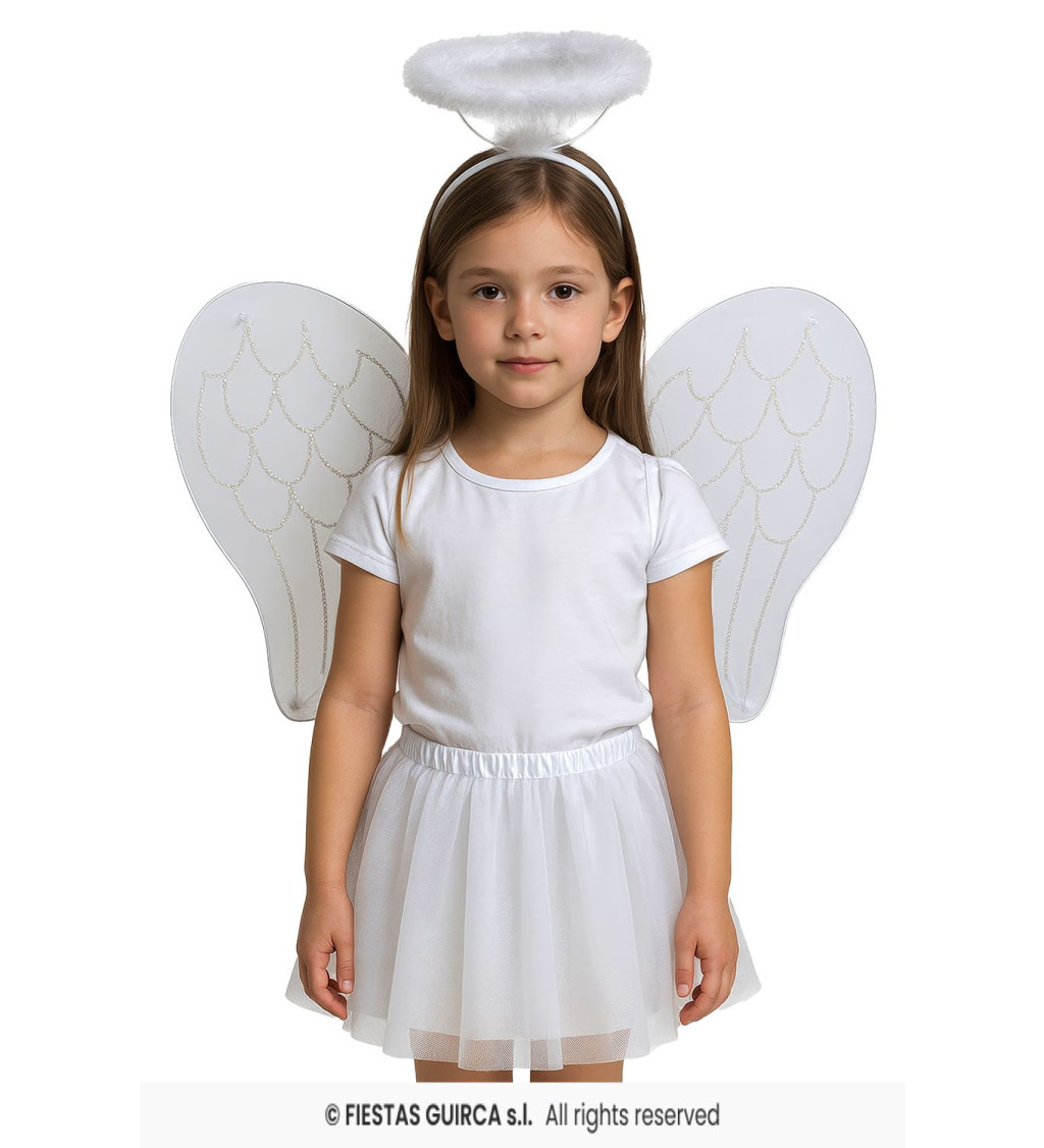 Kostýmová sada pro malou andělku