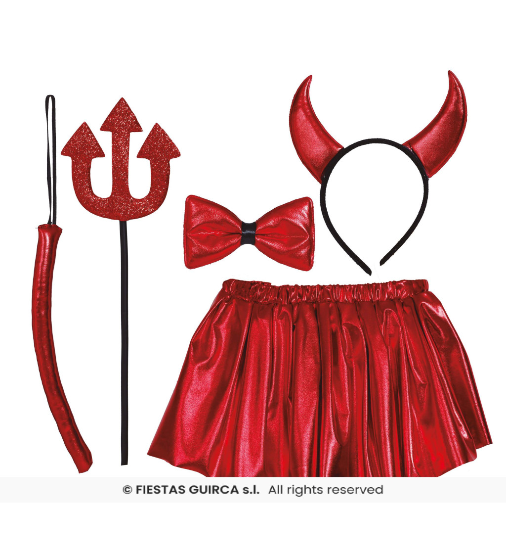 Dětský čertovský set