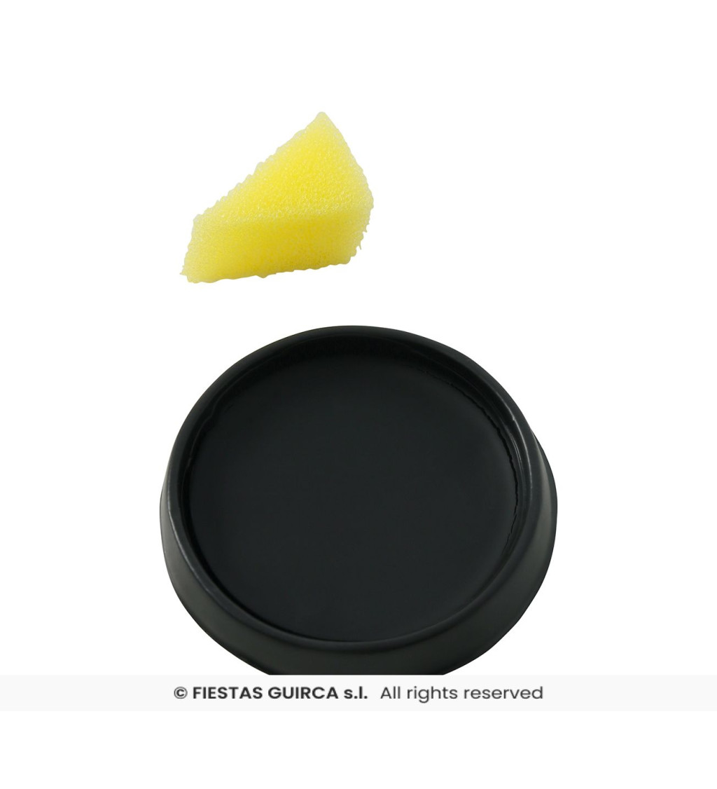 Make-up černý – s houbičkou