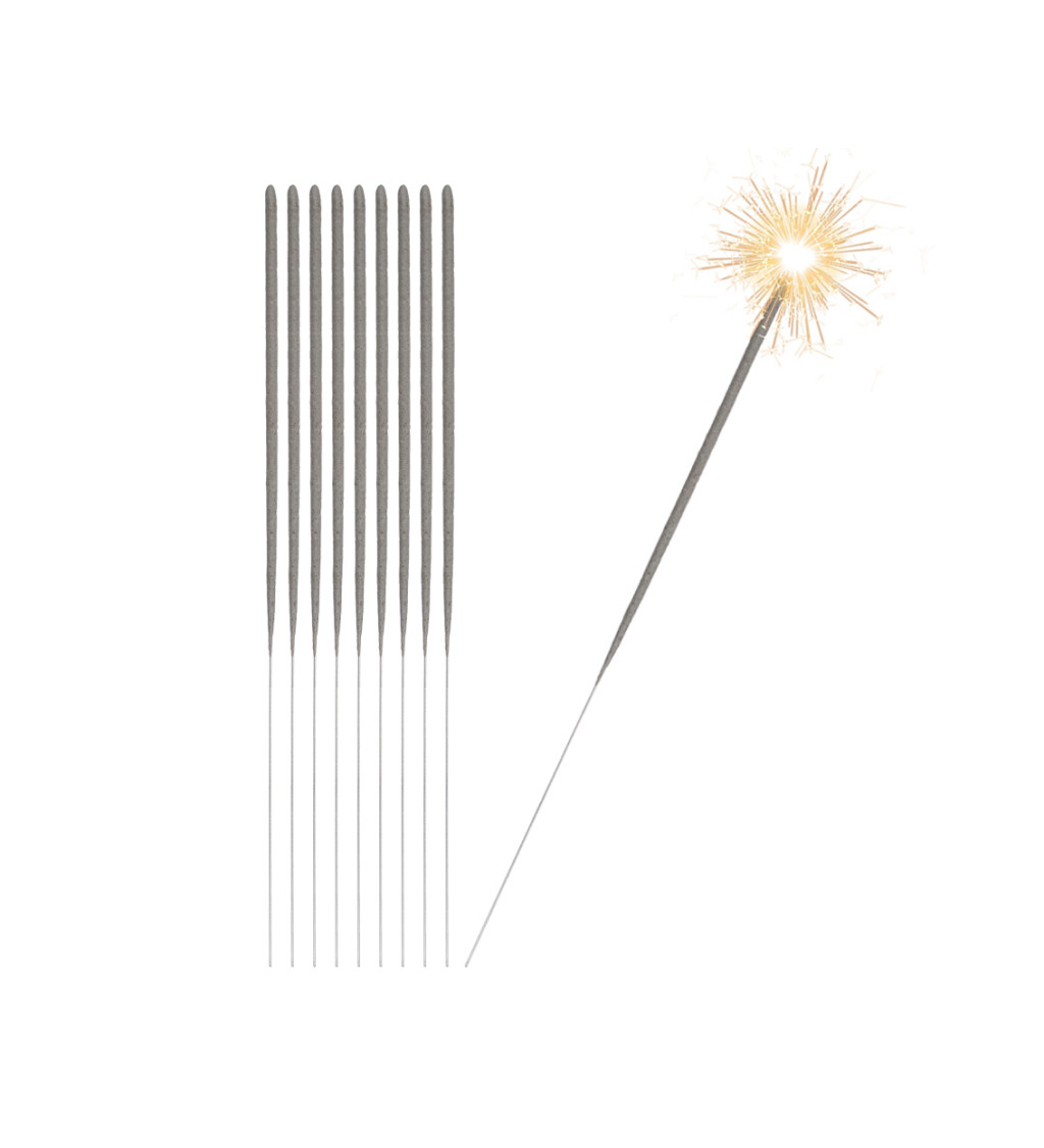 Prskavky 25 cm – balení 10 ks