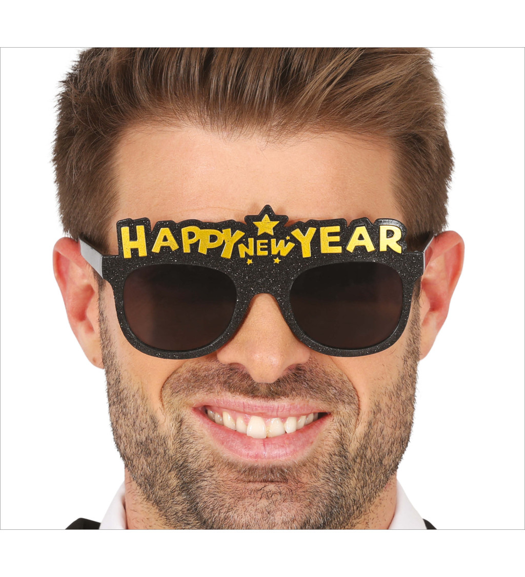 Stylové brýle Happy New Year