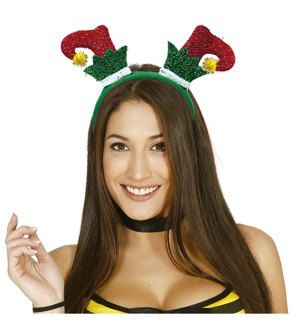 Hravá elfí čelenka