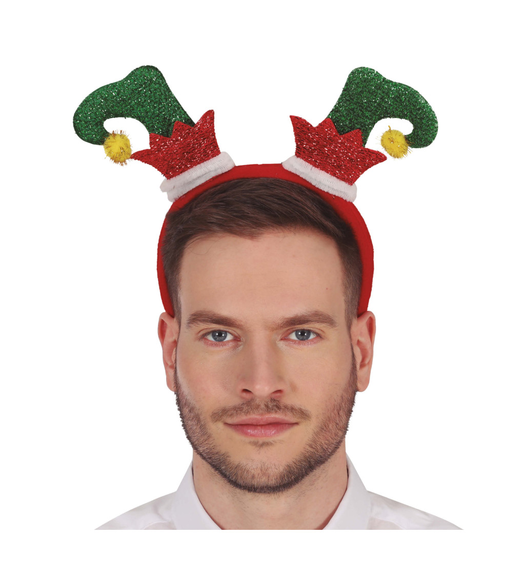 Hravá elfí čelenka