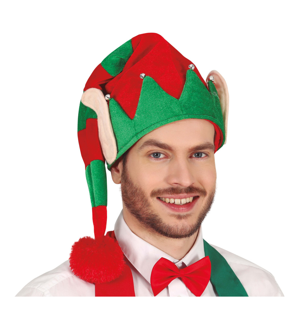 Veselá elfí čepice