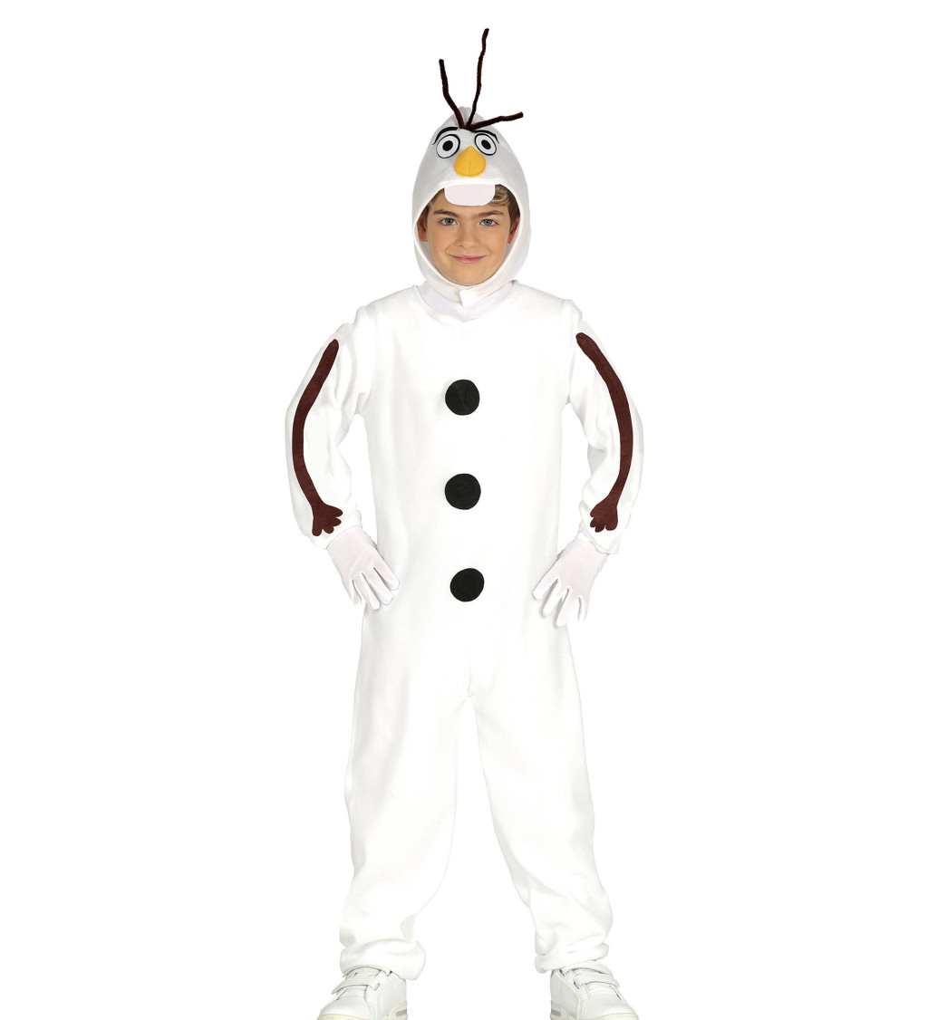 Kostým sněhuláka pro děti
