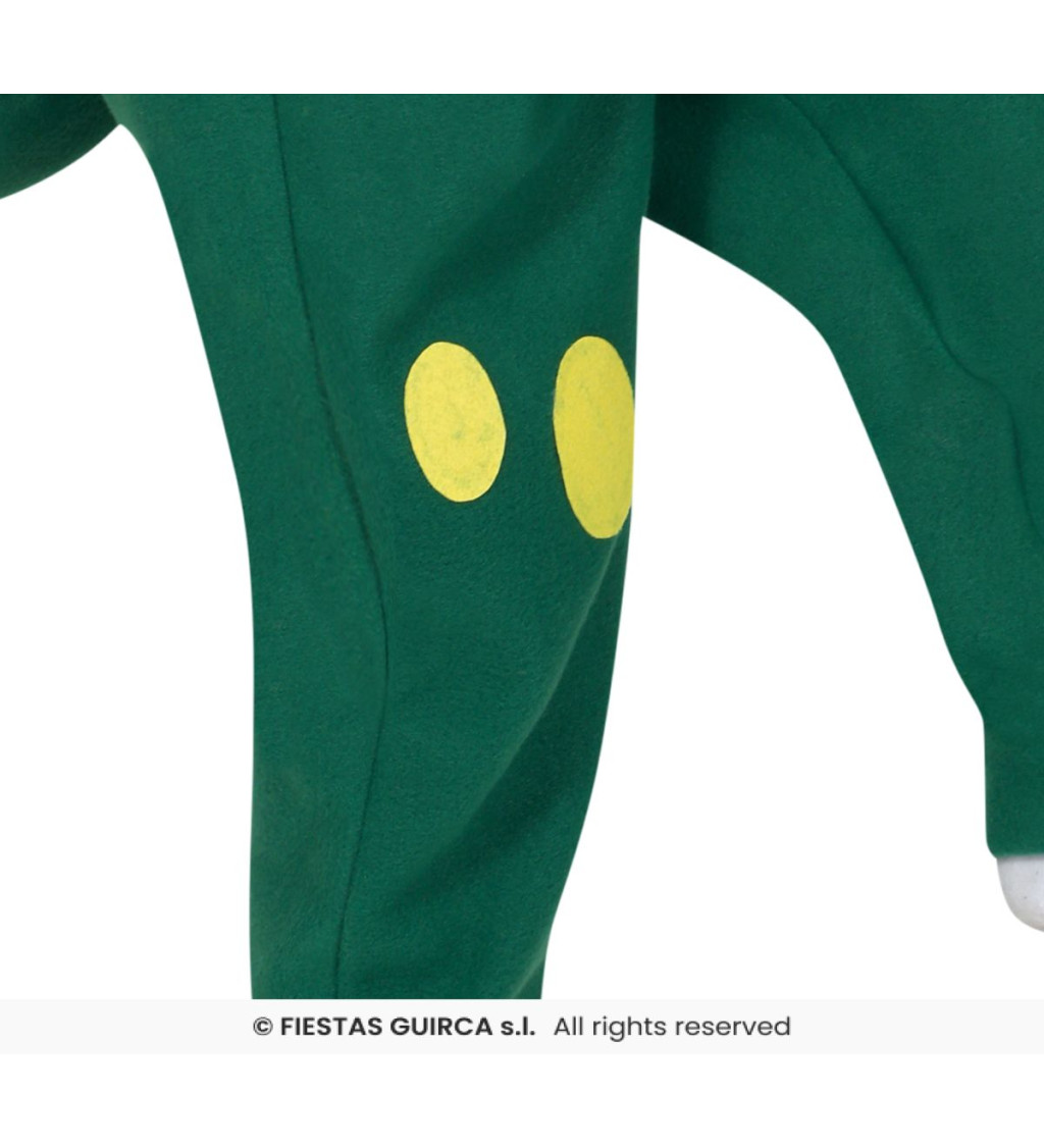 Dino kostým pro děti – overal s kapucí