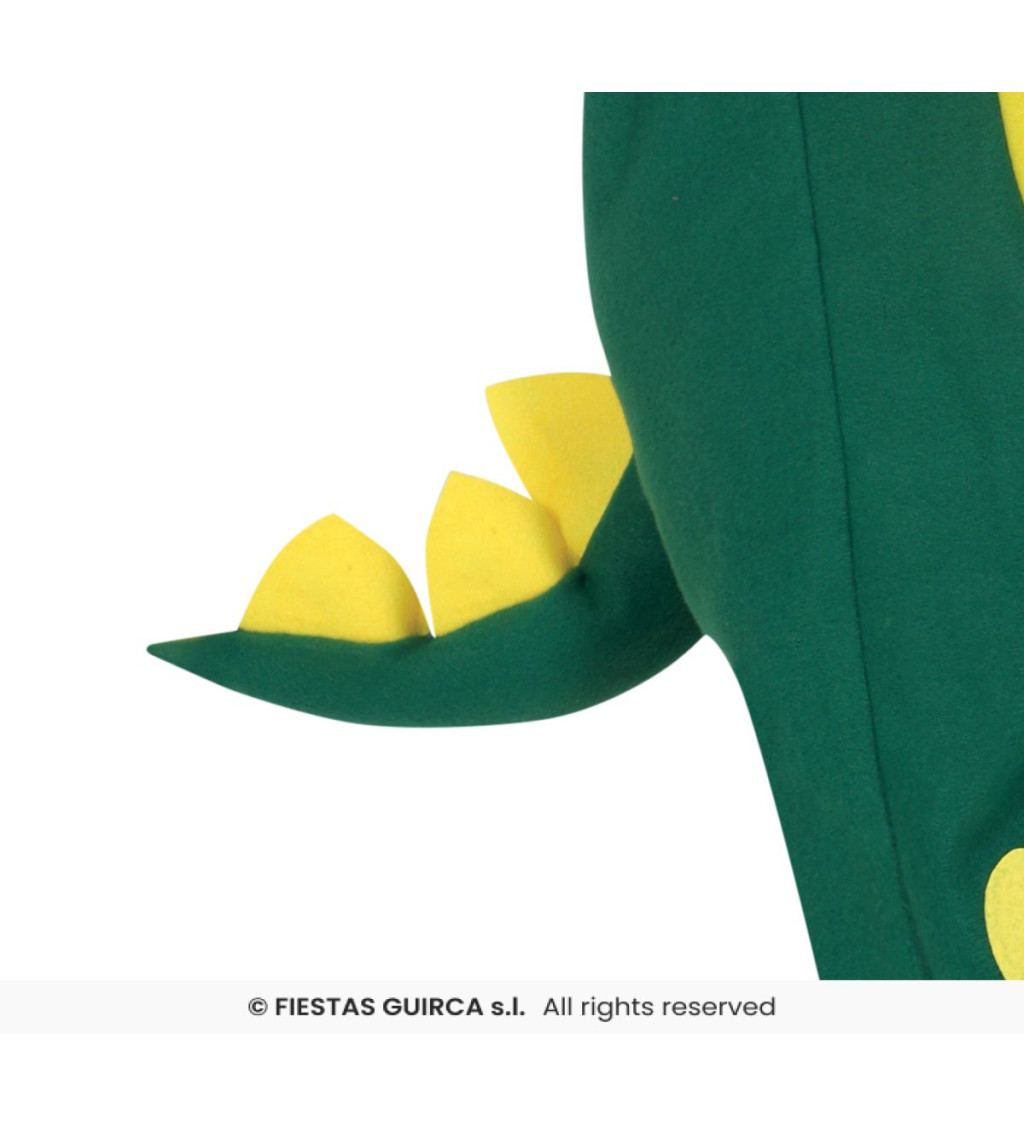 Dino kostým pro děti – overal s kapucí